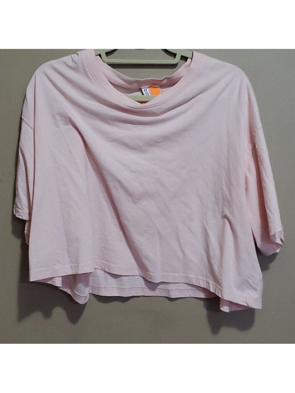 Divided crop top size xxl